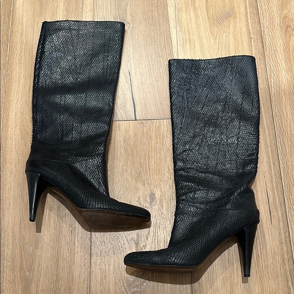 Botkier Black Knee-High Women's Boots - Picture 3 of 3
